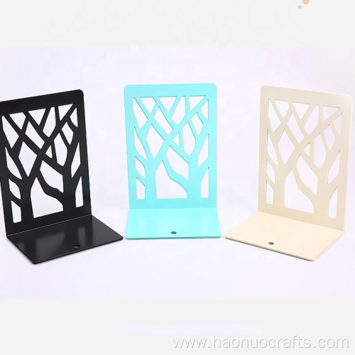 Book stand metal tree shadow Creative book stand